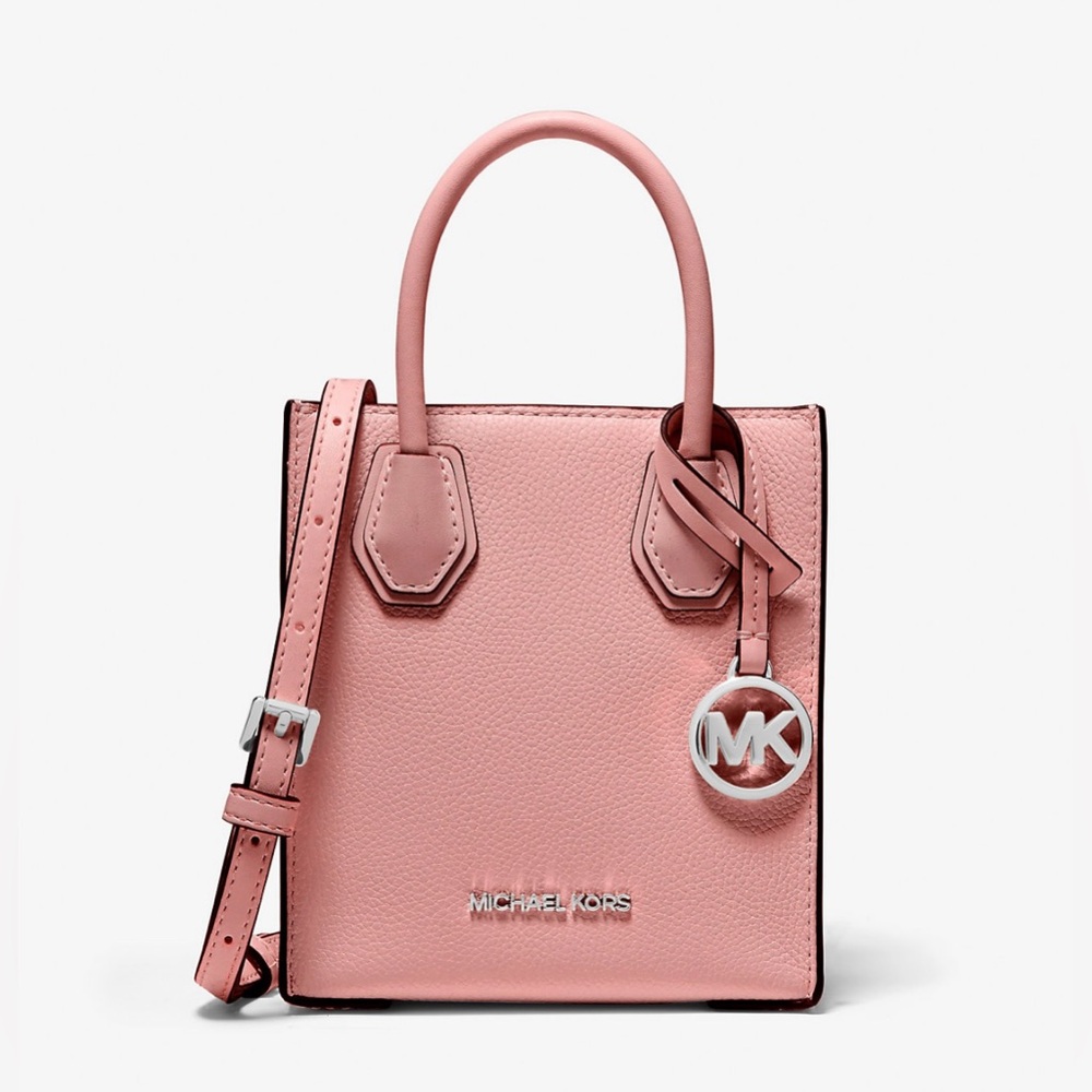 Michael Kors Bag NEW Mercer Extra-Small Pebbled Leather Crossbody Bag